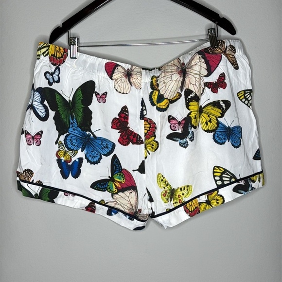 Katie Kime Metamorphosis Pajamas Shorts Set in White Size 14/16 (3XL) NWT - Picture 9 of 9